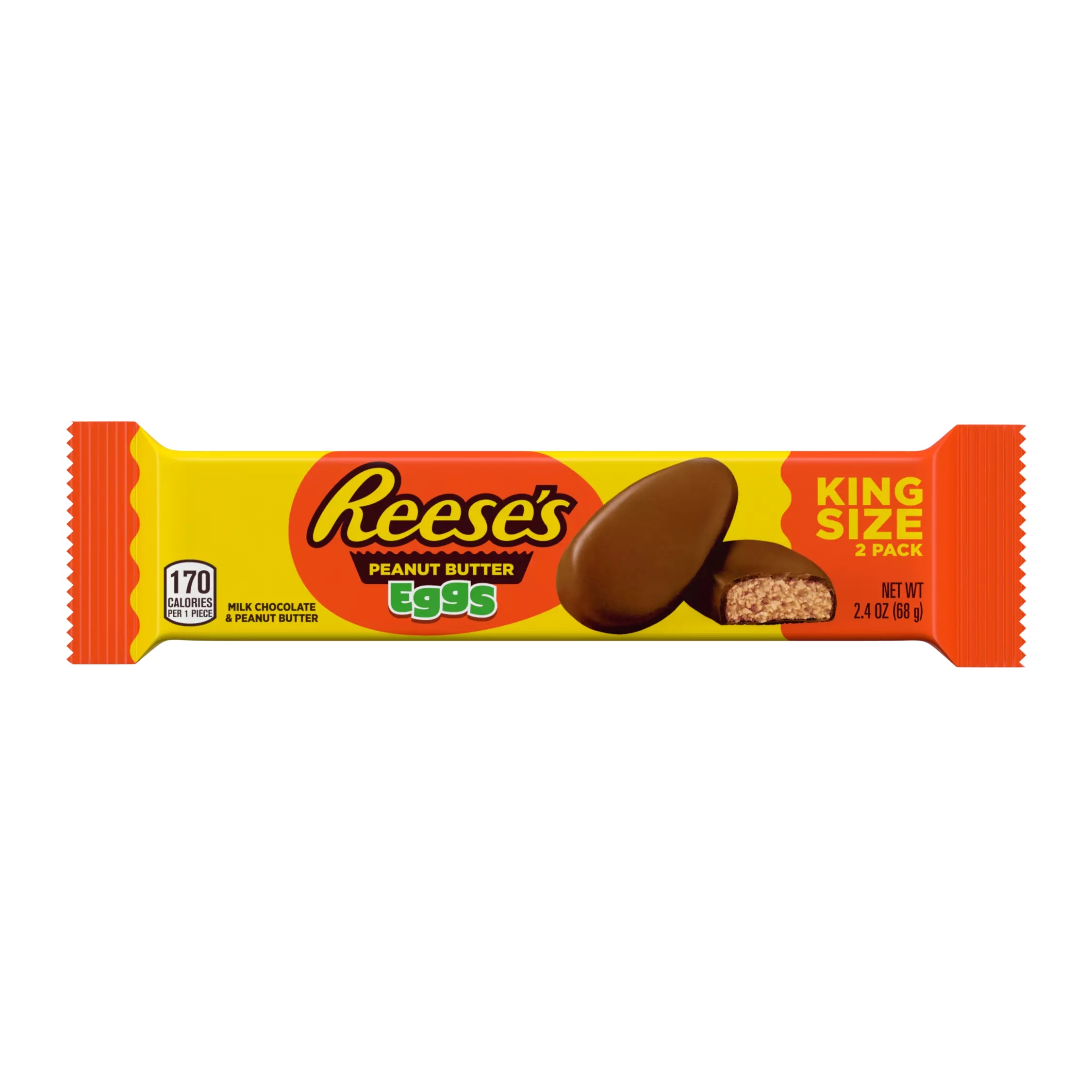 (STANDARD) Reeses Peanut Butter Eggs King Size 68g